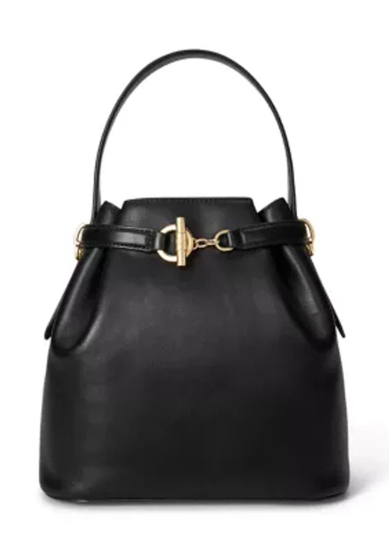 Leather Medium Blaike Bucket Bag