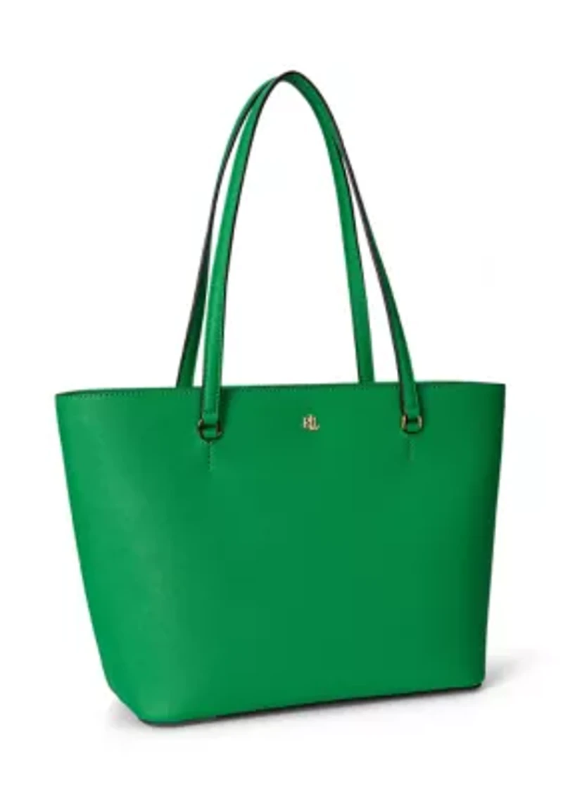 Crosshatch Leather Medium Karly Tote