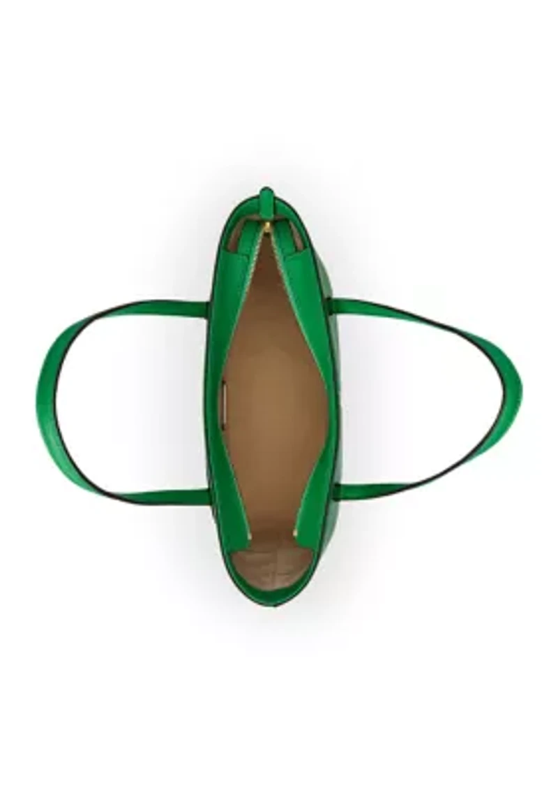 Crosshatch Leather Medium Karly Tote