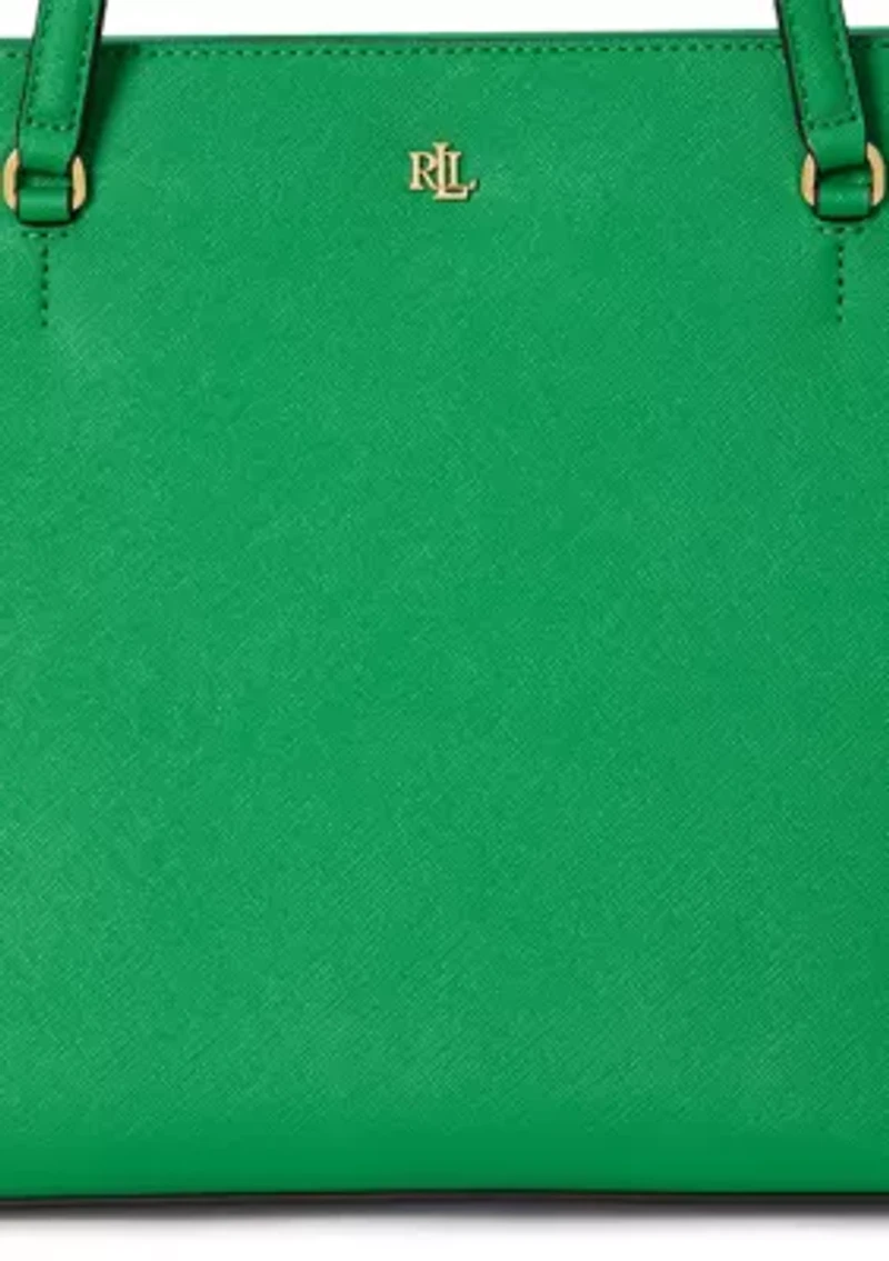 Crosshatch Leather Medium Karly Tote