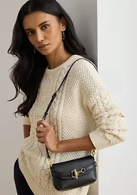 Leather Small Blaike Crossbody Bag