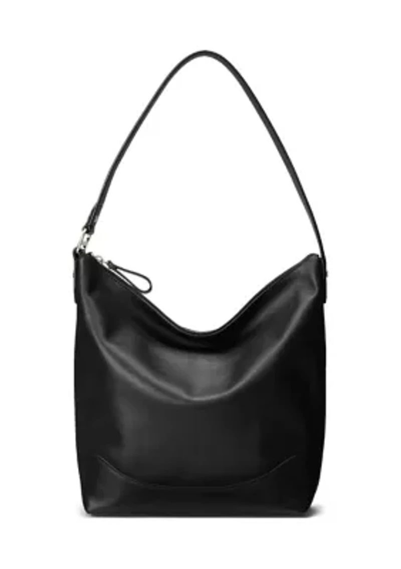 Leather Large Tasha Bucket Bag