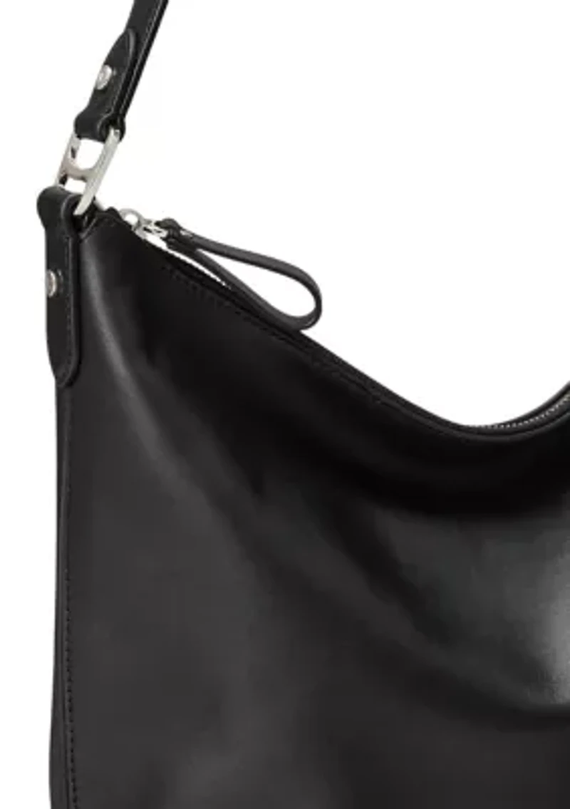 Leather Large Tasha Bucket Bag