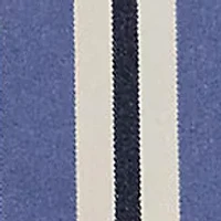 Striped Canvas Large Devyn Tote Bag