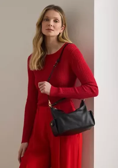 Nappa Leather Small Blaike Shoulder Bag