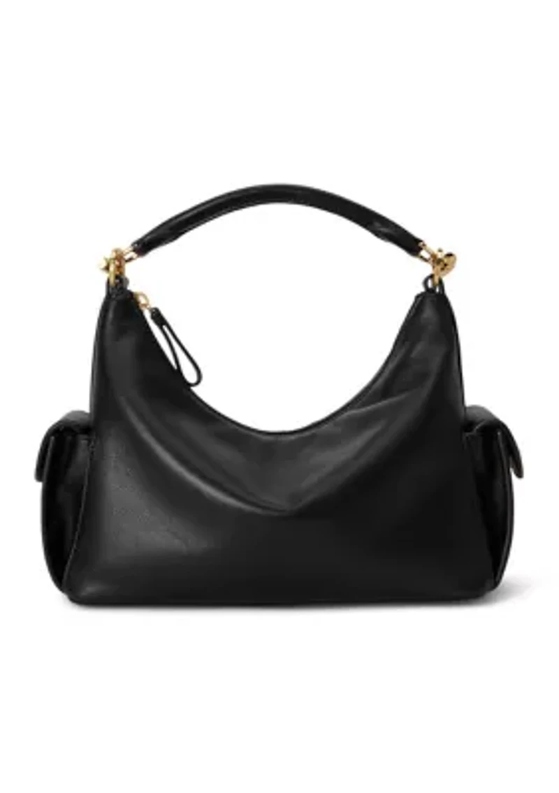 Nappa Leather Small Blaike Shoulder Bag