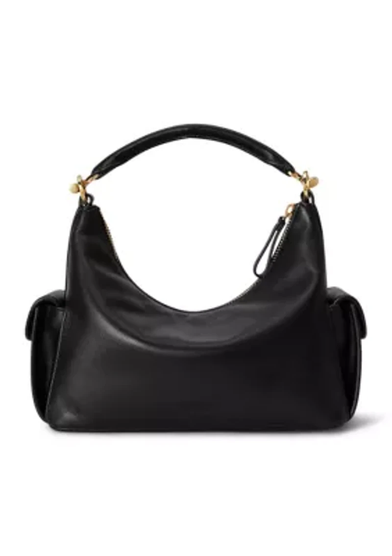 Nappa Leather Small Blaike Shoulder Bag