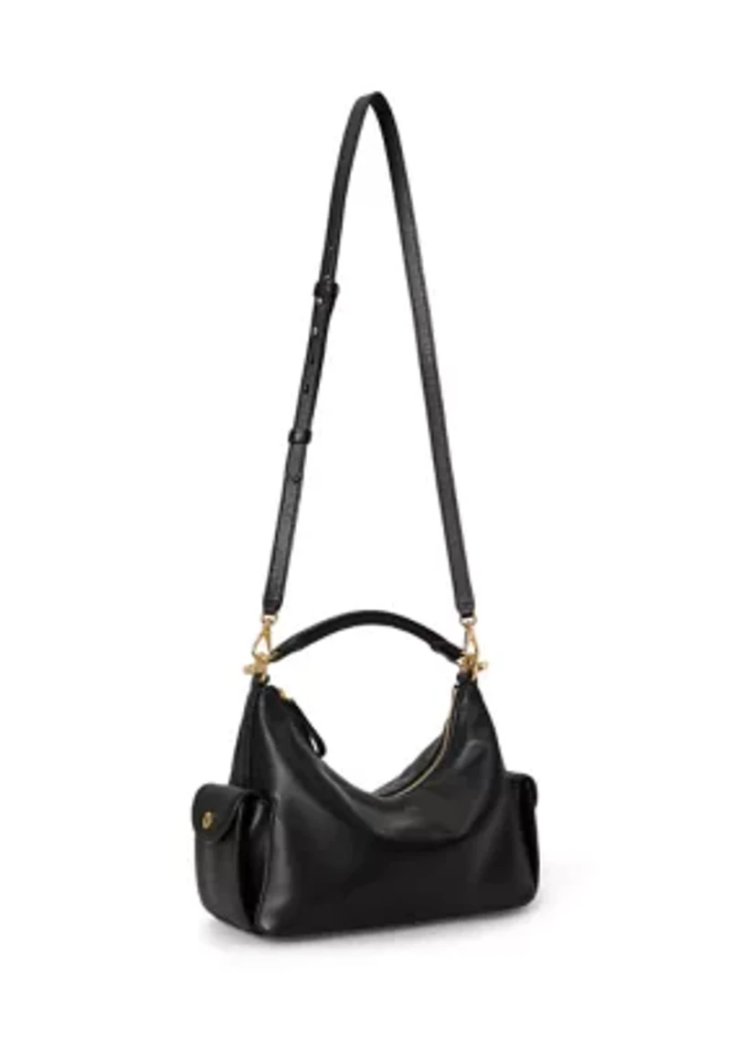 Nappa Leather Small Blaike Shoulder Bag