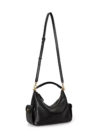 Nappa Leather Small Blaike Shoulder Bag