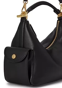 Nappa Leather Small Blaike Shoulder Bag