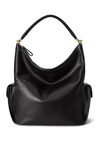 Nappa Leather Large Blaike Shoulder Bag