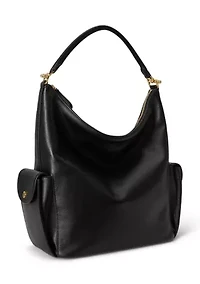 Nappa Leather Large Blaike Shoulder Bag