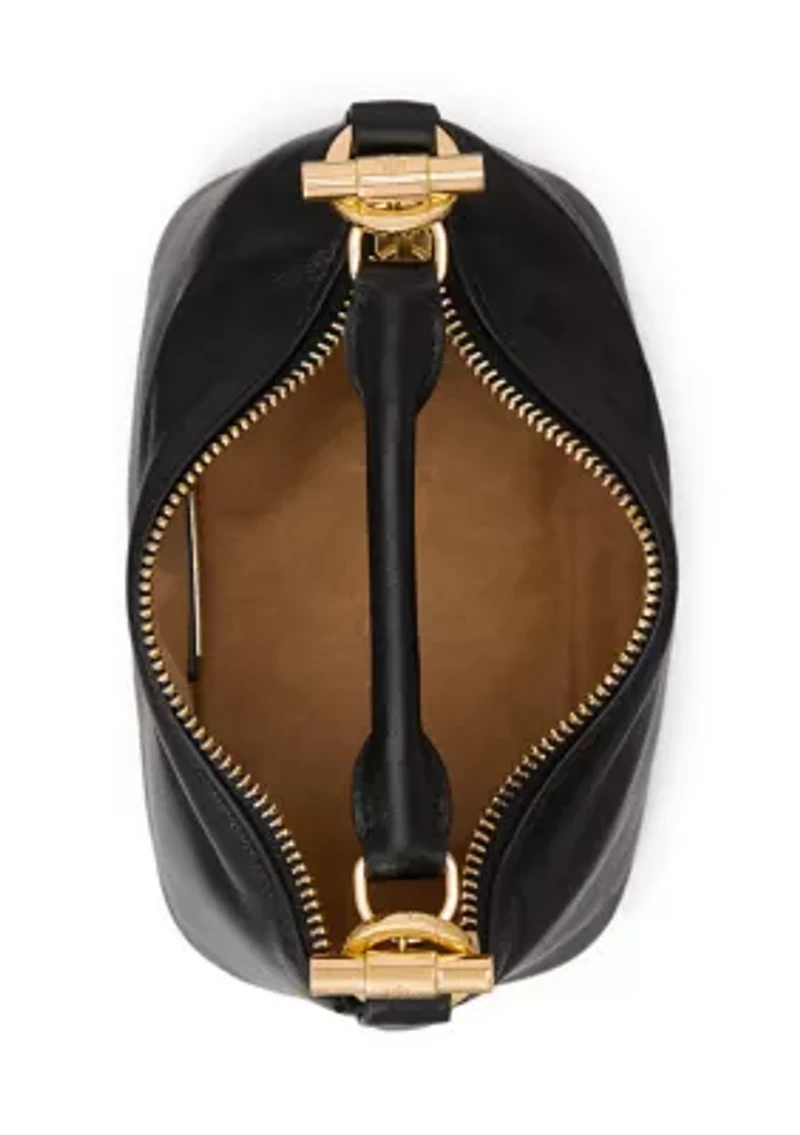 Nappa Leather Mini Blaike Shoulder Bag