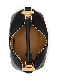 Nappa Leather Mini Blaike Shoulder Bag