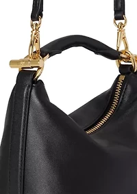 Nappa Leather Mini Blaike Shoulder Bag