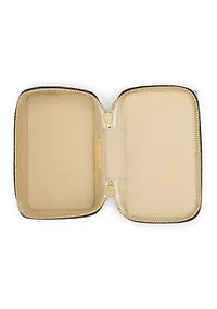 Leather Small Hallee Crossbody Bag