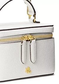 Leather Small Hallee Crossbody Bag