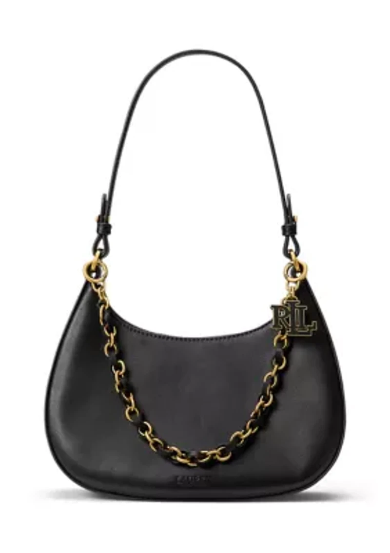 Leather Medium Marcy Zip Shoulder Bag