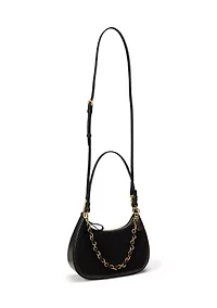Leather Medium Marcy Zip Shoulder Bag
