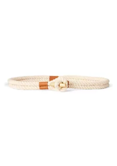 Medium Cotton Rope Belt
