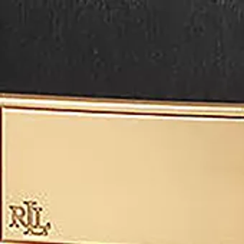 Turn-Lock Skinny Leather Belt