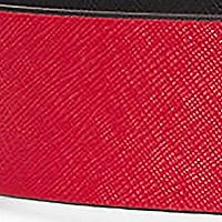 Reversible Crosshatch Leather Belt