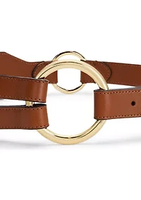 Tri-Strap O-Ring Leather Belt