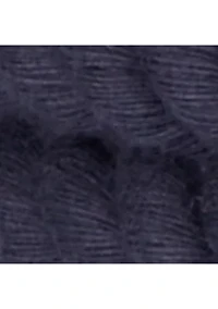 Leather-Trim Rope Toggle Skinny Belt