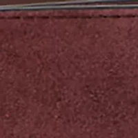 Slide-Buckle Suede Belt