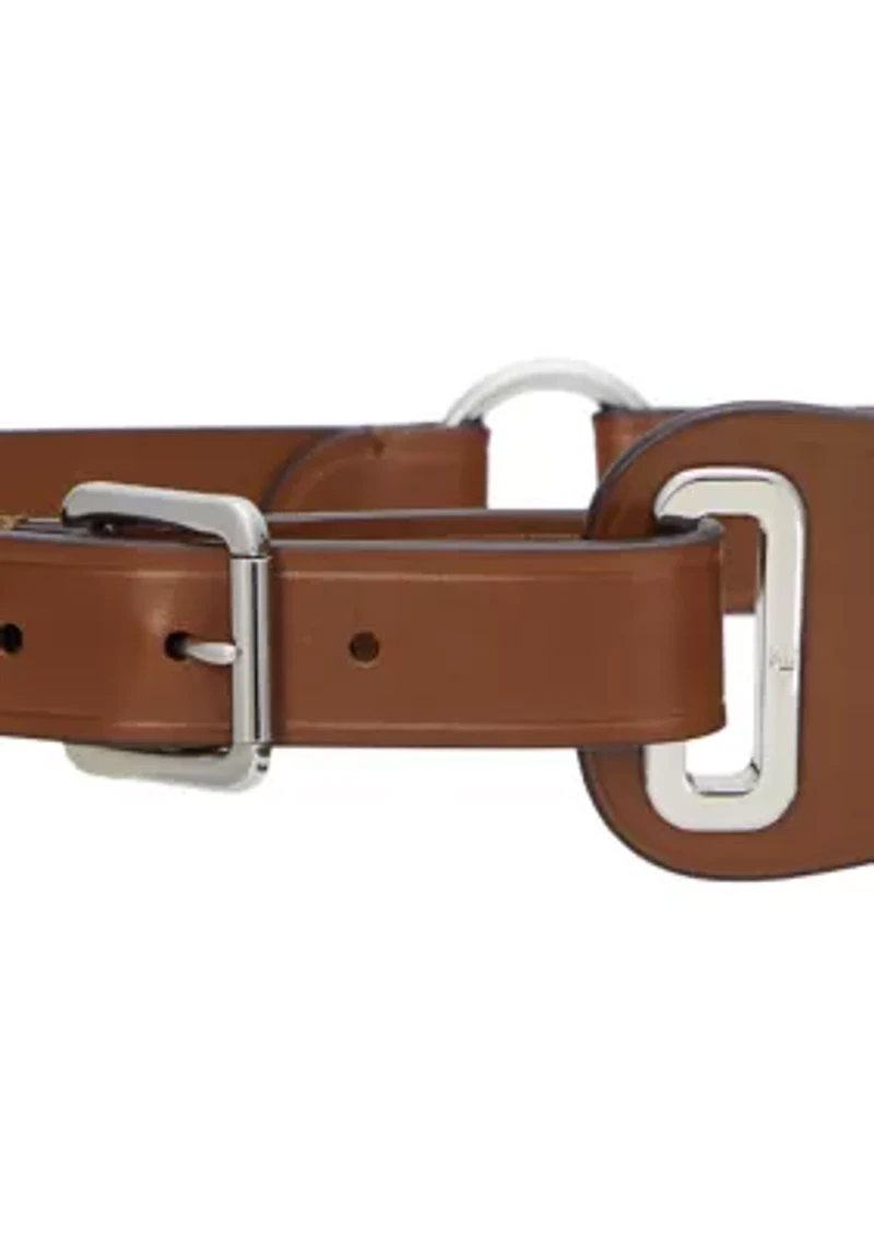 Leather Grommet Strap Belt