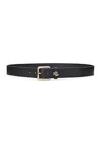 Logo Keeper Leather Belt