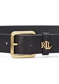 Logo Keeper Leather Belt