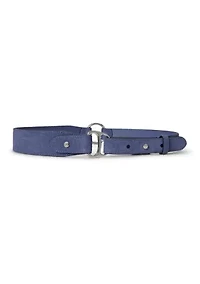 Equestrian D-Ring Suede Belt
