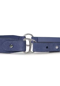 Equestrian D-Ring Suede Belt
