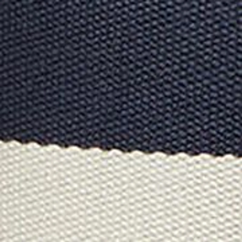 Striped Webbed Toggle Wide Belt