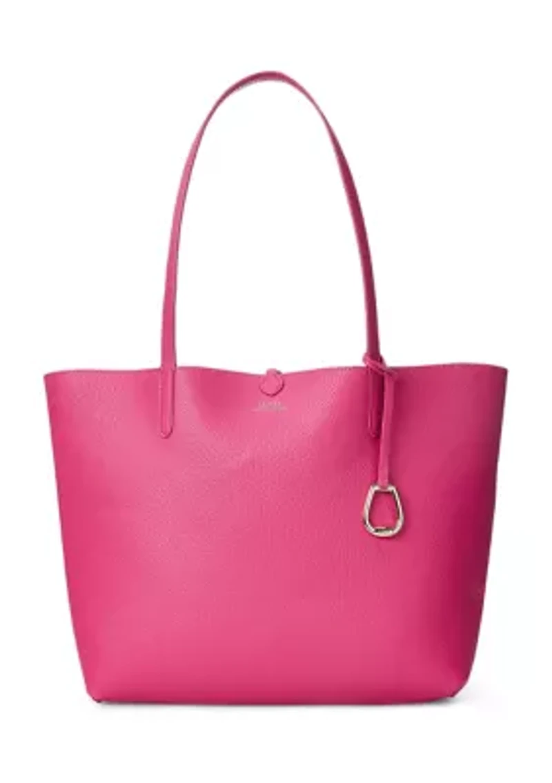 Faux-Leather Reversible Tote