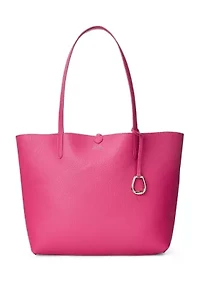 Faux-Leather Reversible Tote