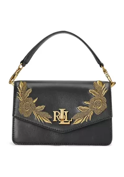 Bullion Leather Small Tayler Crossbody Bag