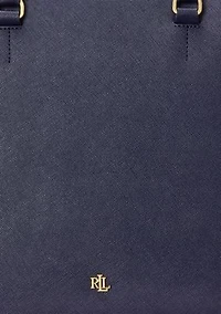 Crosshatch Leather Large Hanna Satchel