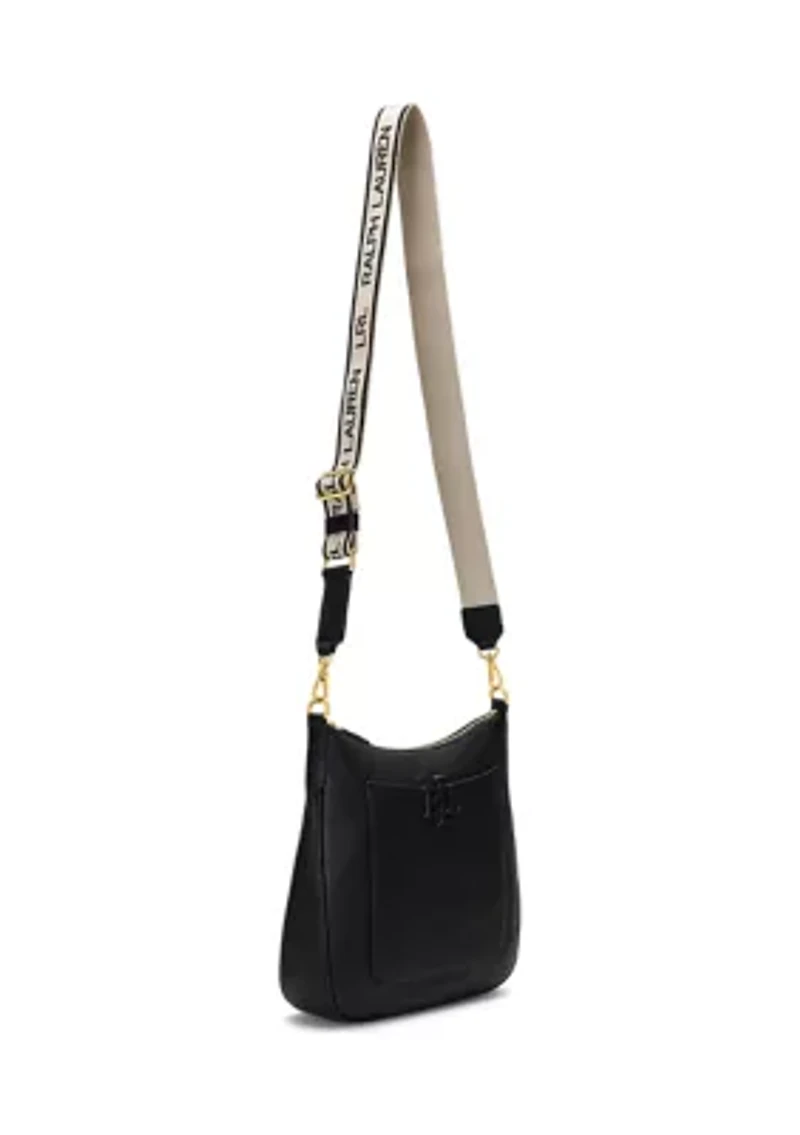 Pebbled Leather Large Cameryn Crossbody