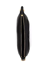 Pebbled Leather Large Cameryn Crossbody