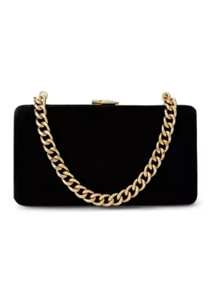 Velvet Small Franki Clutch
