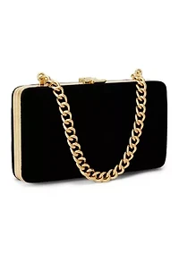 Velvet Small Franki Clutch