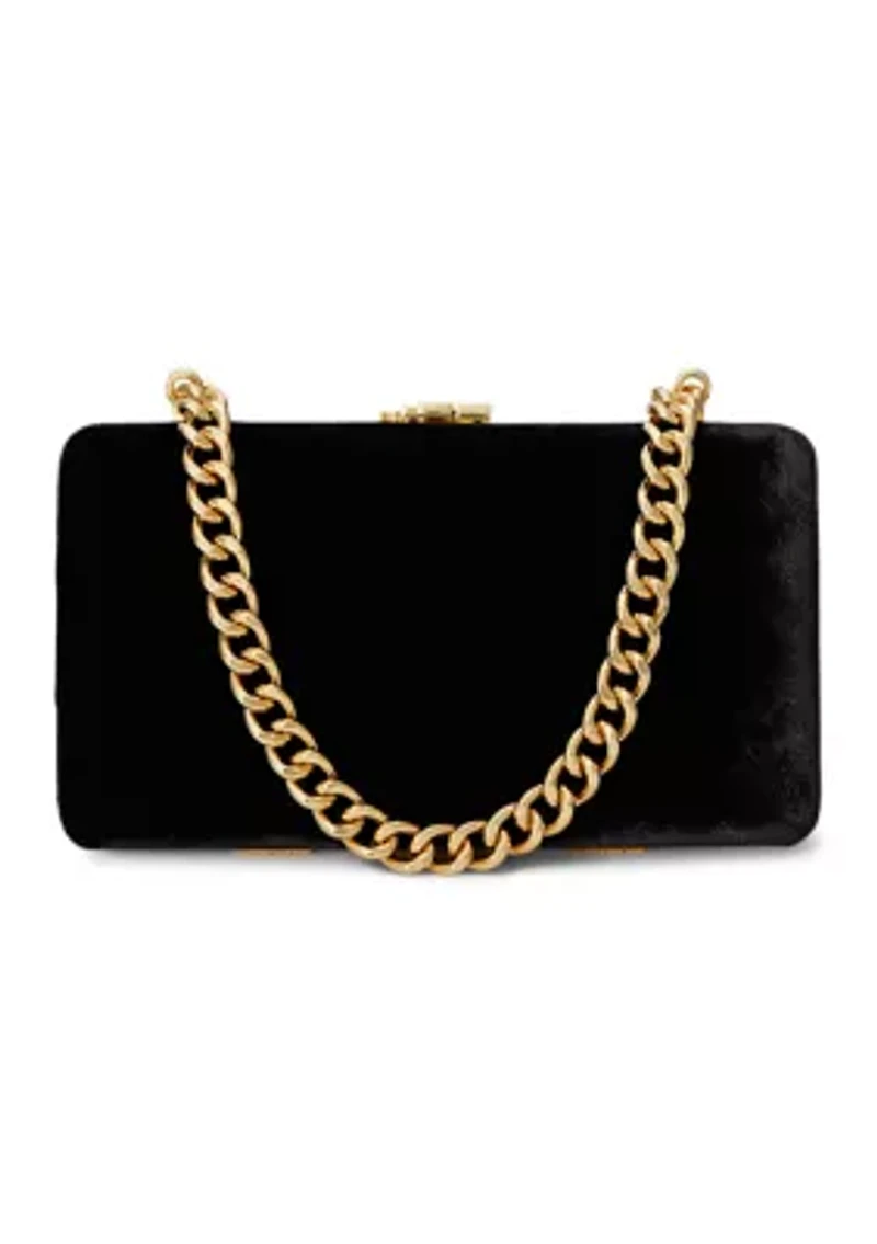 Velvet Small Franki Clutch