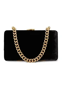 Velvet Small Franki Clutch