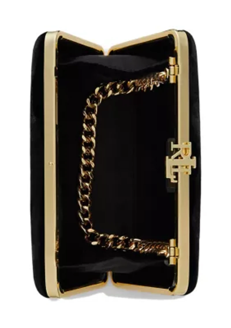 Velvet Small Franki Clutch