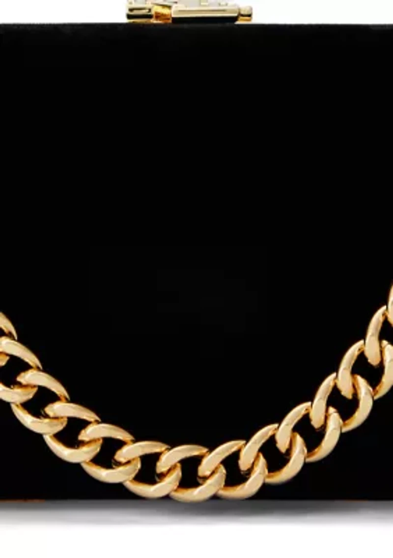 Velvet Small Franki Clutch