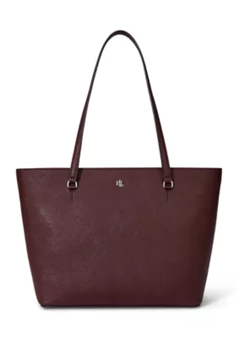 Crosshatch Leather Medium Karly Tote