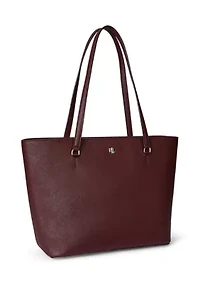 Crosshatch Leather Medium Karly Tote