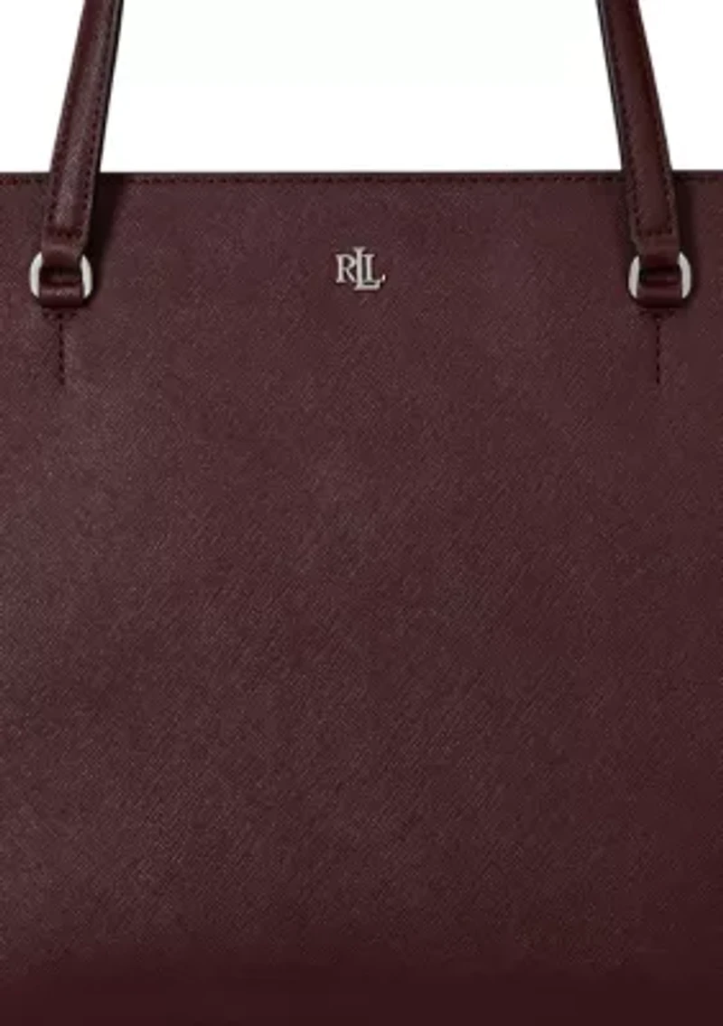 Crosshatch Leather Medium Karly Tote